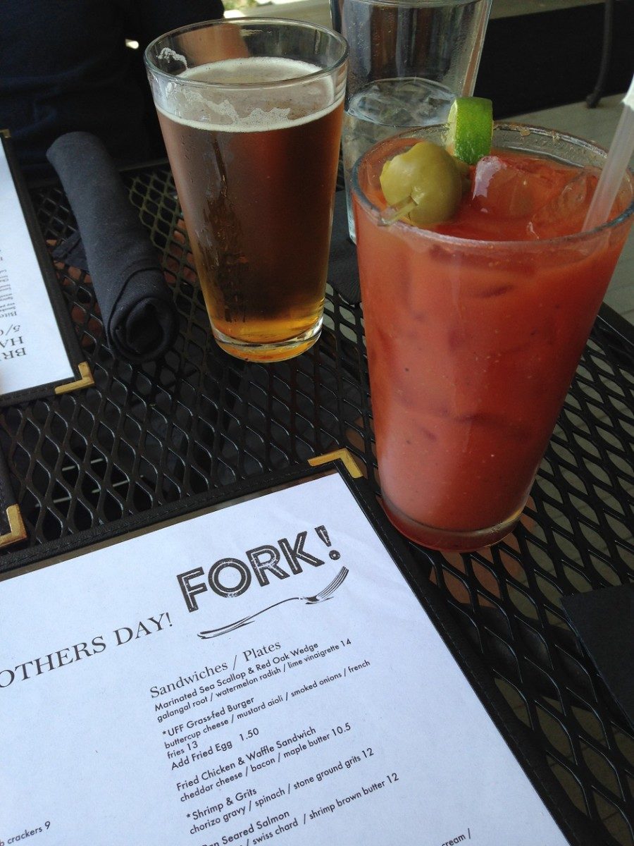 bloody mary, fork
