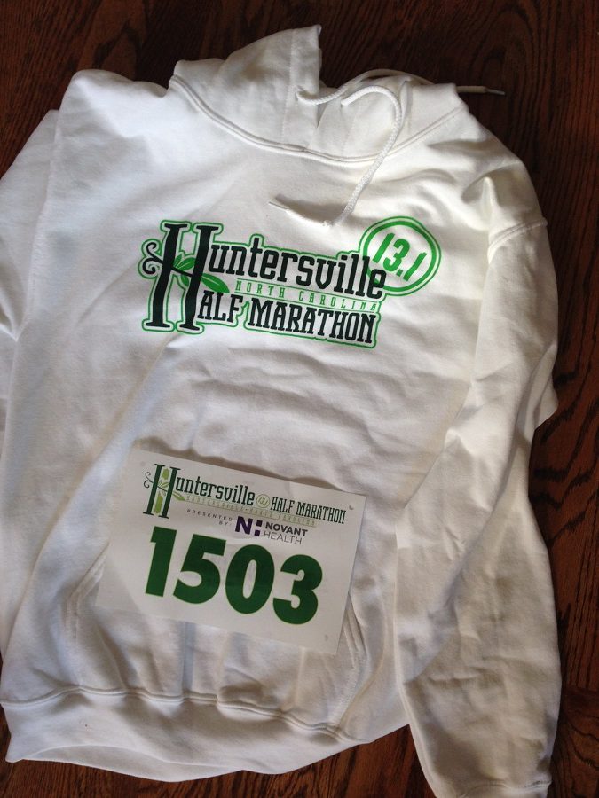 Huntersville Half marathon sweatshirt