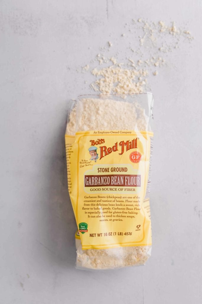 bag of Bob's Red Mill Chickpea/Gardanzo Flour