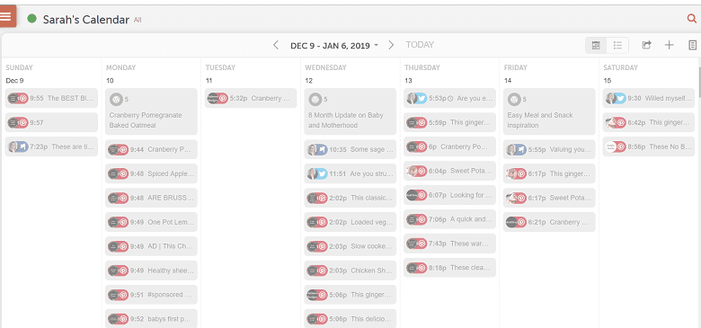 Calendar and scheduling with CoSchedule
