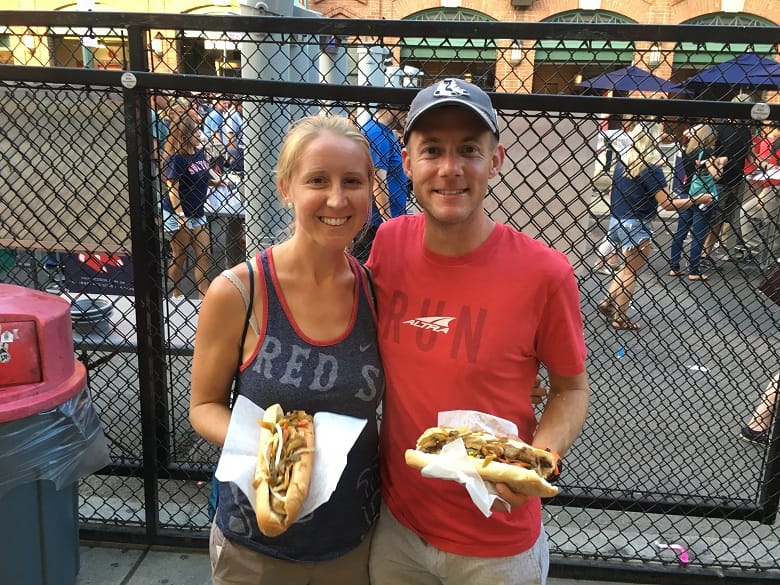 Italian sausages at Fenway Park