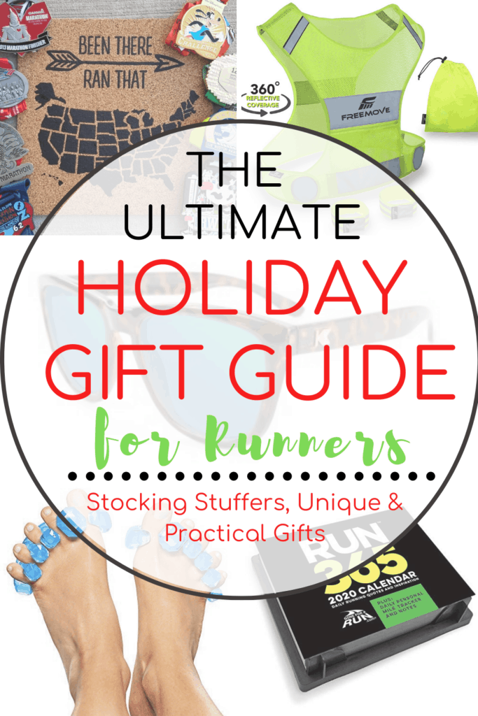 Christmas Gift Exchanges Ideas for Runners with text overlay | Bucket List Tummy 