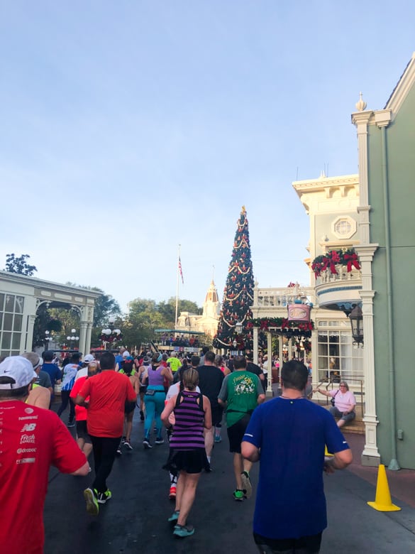 Magic Kingdom in the Disney Marathon 