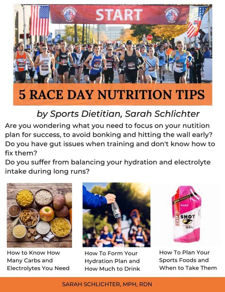 Race Day Nutrition Tips