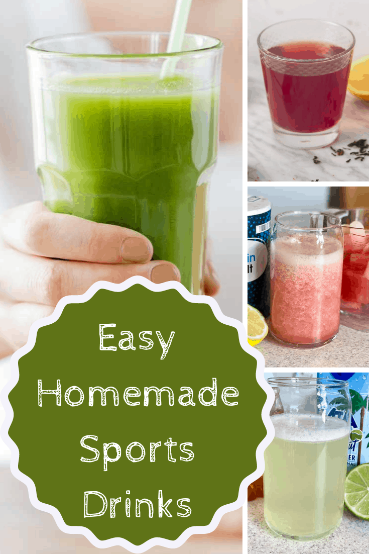 Canva graphic for homemade electrolyte drink for runners